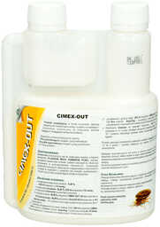 Preparat Cimex out 500ml. Oprysk na komary, kleszcze, pluskwy, muchy.