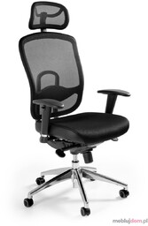 Fotel ergonomiczny VIP Unique Czarny