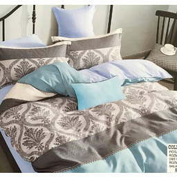 Pościel 140x200 Dwustronna Bawełna Satynowa Collection World Grafika