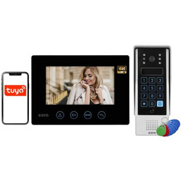 EURA Wideodomofon VDP-90A3 Czarny Wi-Fi