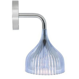 Kartell - E Lampa Ścienna Jasnoniebieska