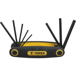 TOPEX Zestaw kluczy torx 35D959 (8 elementów) Zyskaj