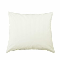 Spod Igły I Nitki Poszewka hotelowa 70x80 Adamaszkowa ekrii w paski 1 cm na zamek I24