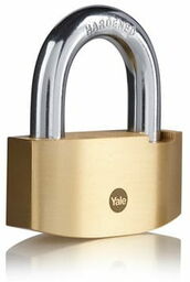 Y2B/80/138/1 Kłódka mosiężna Hammer