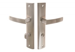 Klamka drzwiowa KUCHINOX AURA 72 WC nikiel satyna