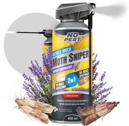 Środek na mole i ćmy No Pest Moth Sniper Spray 400ml
