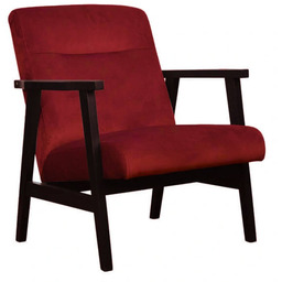 Fotel w stylu RETRO Riviera 61 Nogi orzech SZYBKA WYSYŁKA