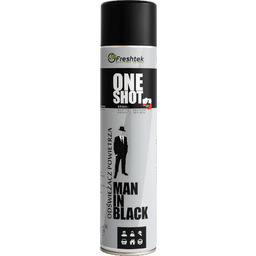 Freshtek One Shot Man in Black odświeżacz powietrza, męskie perfumy 600ml
