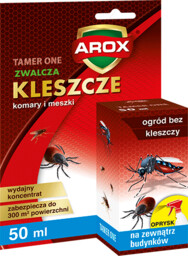 Arox Tamer One Środek owadobójczy na kleszcze komary i meszki 50ml