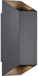 Lampa ścienna NICO 2xGU10 35W Aluminium Czarny NO2218221003 - Nordlux