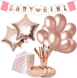 Baby Shower Zestaw Balonów Balony Dekoracje Y3
