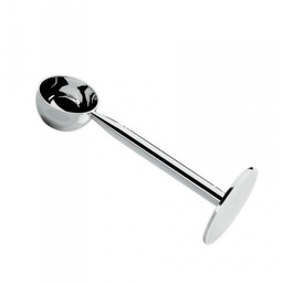 Cilio BARISTA Miarka z Ubijakiem do Kawy / Srebrna