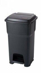 Rothopro Kosz na śmieci z pedałem HERA 60L czarny