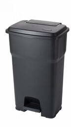 Rothopro Kosz na śmieci z pedałem HERA 85L czarny
