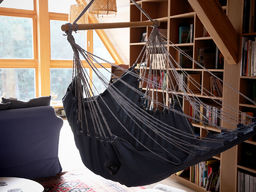 Fotel hamakowy z podstawką, jeans HC-FR Jeans