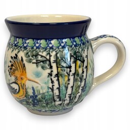 Kubek czeski, baryłka Unikat Dudek 330 ml dek. U5076 Ceramika Bolesławiec