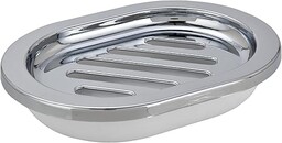 Wenko Jabonera Vercelli, biały/chrom, 13,5 x 2,5 x 9,8 cm