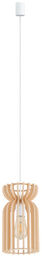 Lampa wisząca KYMI B szer. 16 cm 10571 drewno Biała