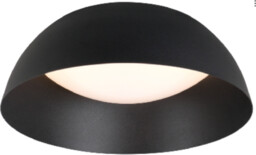 Bol - Lampa sufitowa plafon 35cm 20W LED, Czarna
