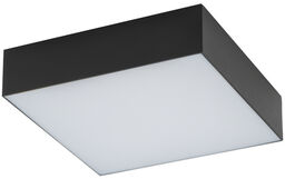 Plafon LID SQUARE LED 16cm 25W barwa neutralna 4000K czarny 10434