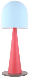 Candellux LAMPA STOŁOWA VISBY 1 NIEBIESKI CZERWONY
