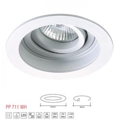 LM 818/2 WH OPRAWA HALOGENOWA PAR16 MR16