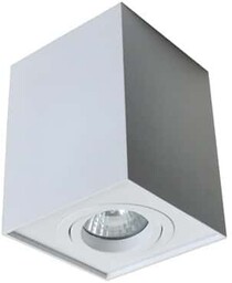 Lampa sufitowa ruchoma biała kostka QUADRO 89200-WH Zuma Line - W