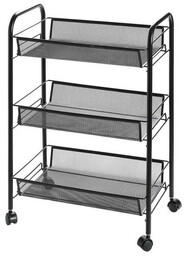 Regał kuchenny/łazienkowy na kółkach 15288 3 półki