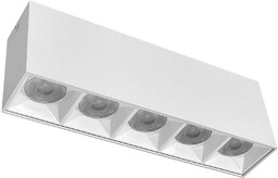 Lampa liniowa natynkowa 15W 3000K biała 1346 - Decorativi