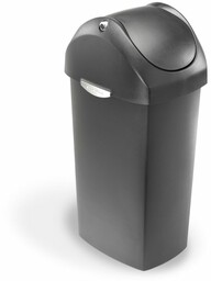 simplehuman SWING Kosz na Śmieci 60 l - Uchylny / Szary