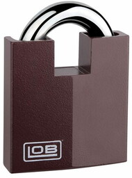 Kłódka KW02 wzmocniona z chronionym pałąkiem LOB