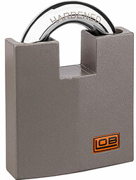 Kłódka KWG2 GRANIT2 nierdzewna z chronionym pałąkiem LOB