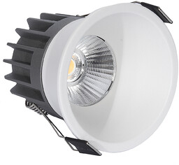 Oprawa wpuszczana łazienkowa biała IP44 6W 3000K 1385 - Decorativi