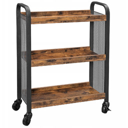 Wózek do serwowania regał na kółkach Loftowy