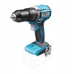 Wiertarko-wkrętarka aku kompaktowa z udarem, Dedra Sas+all DED7138 18V