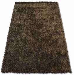 DYWAN SHAGGY LILOU brąz 130x190 cm
