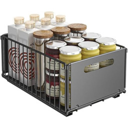 Szuflada kuchenna przesuwna, przechowywanie pod zlewem szafka kuchenna, teleskopowa szuflada kuchenna, organizer do szuflad szafka kuchenna, półka szuflada kuchenna do szuflady kuchennej, 25 szer. x