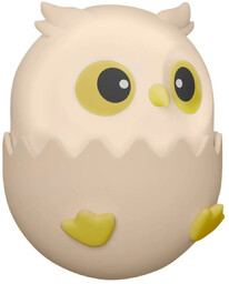 Polux Lampka stołowa dla dziecka Sówka 329028 LED 1W 3000K RGB USB różowa