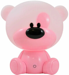 Polux Dotykowa nocna lampka Bibi 327185 LED 2,5W USB dekoracyjna różowa