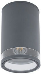 Lampa sufitowa ROCK PRO I wys. 18,7cm E27 IP44 grafitowy 10687