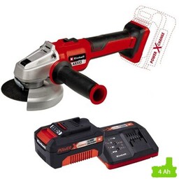 EINHELL Szlifierka kątowa EINHELL AXXIO + Akumulator PXC 4512042 4Ah 18V + Ładowarka