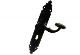 Klamka drzwiowa AMIG 100P 90 KL czarna