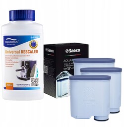 Zestaw Philips Filtr Philips Aquaclean CA6903 3szt, Odkamieniacz 250ml