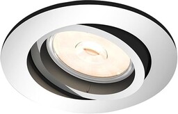 Philips Donegal reflektor do zabudowy, oprawa GU10, okrągła, kolor chromu