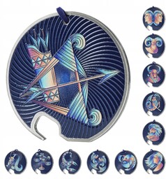 Otwieracz do butelek Callas 7 cm strzelec