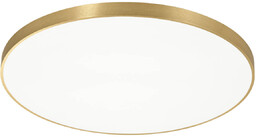 Lampa sufitowa plafon okrągły SIERRA LED 80W śr. 80cm złoty