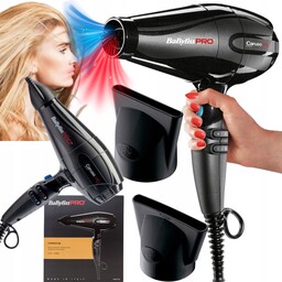 Suszarka Do Włosów Babyliss Pro Caruso Hq Jonizacja Duża Moc 2400W 172 Km/h