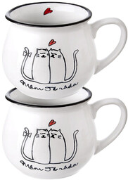 Kubek ceramiczny 300 ml 2 szt.
