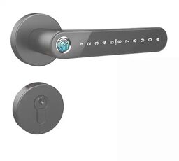 Klamka Elektroniczna na odcisk palca i kod dostępu N33