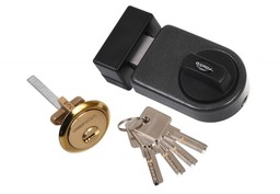 Zamek wierzchni Gerda ZN 200 wzmocniony grafit, 4 klucze